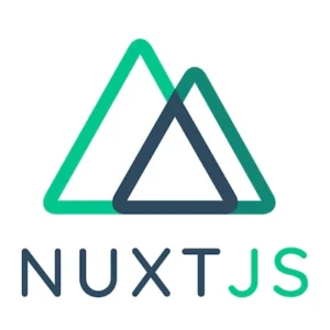 Nuxt JS logo en SofTim