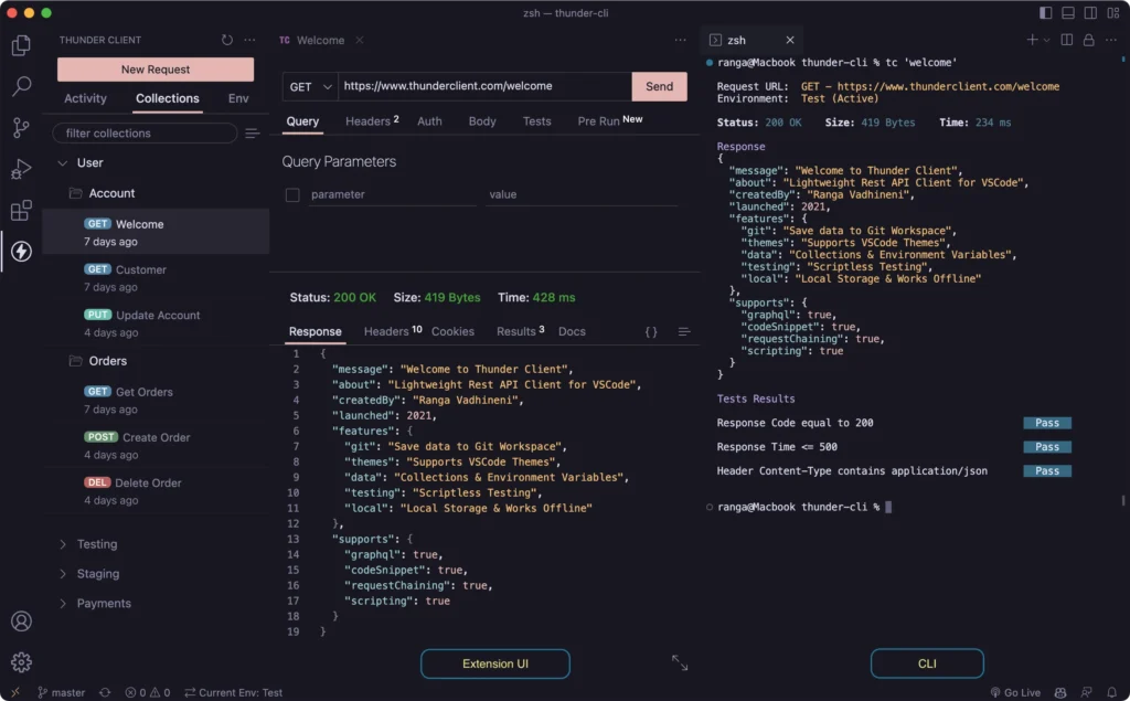 thunder-client-softim Thunder Client en SofTim